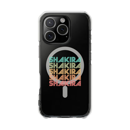 Retro Pop Lines Clear Impact case