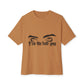 Eyes & Shadows Gothic Unisex Oversized Tee