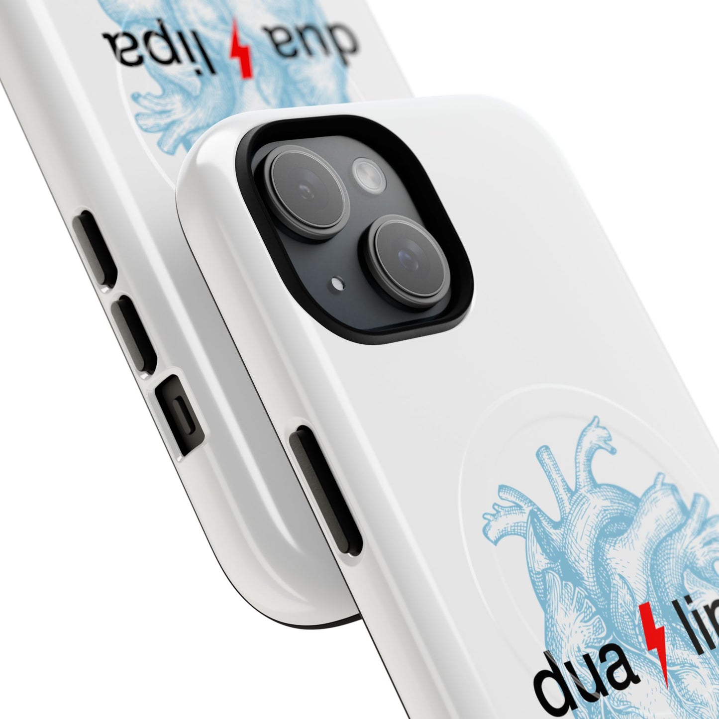 Electro Heart Illustration Tough Magnetic Case