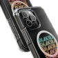 Retro Pop Lines Clear Impact case