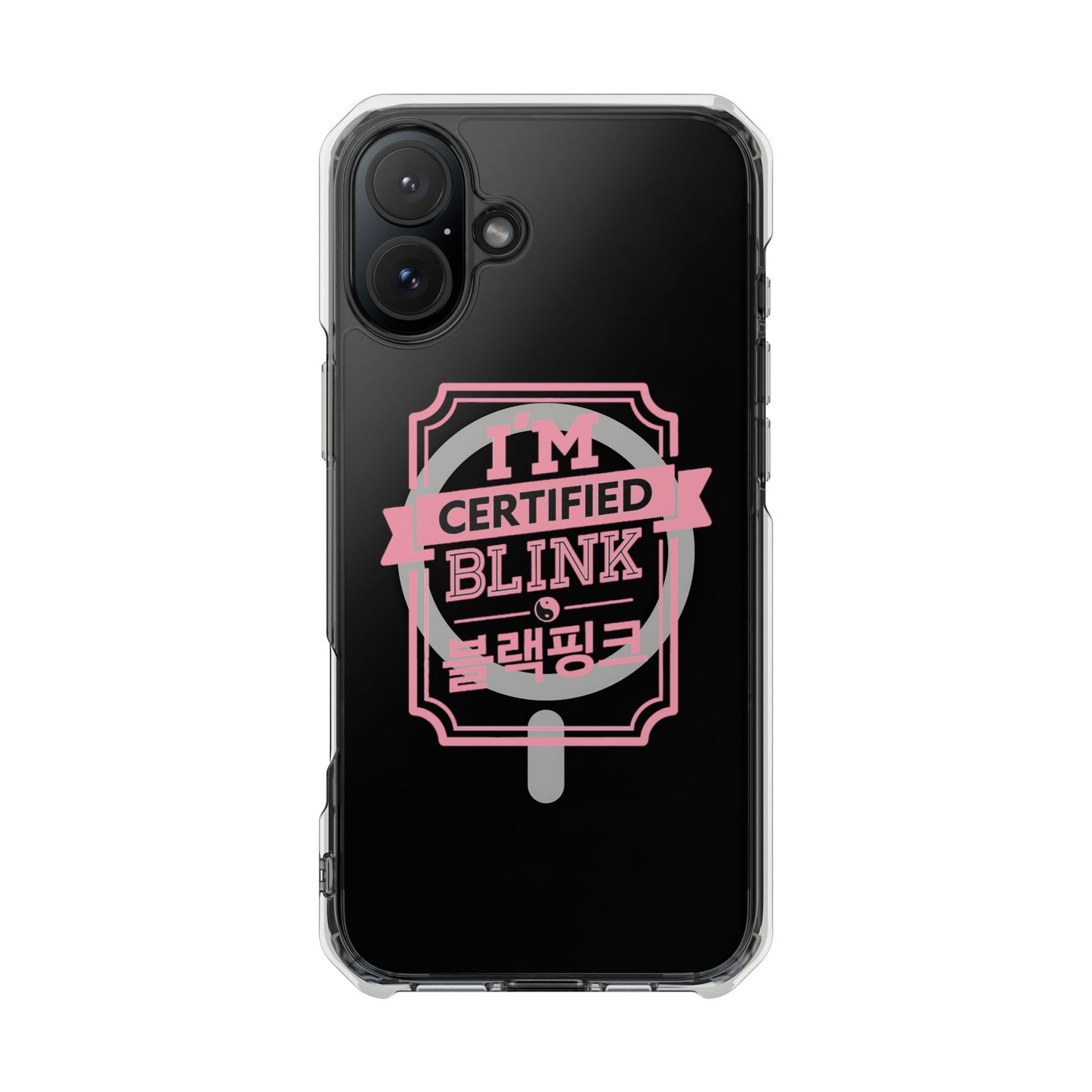 Certified BLINK Badge - Magnetic Clear Impact Case