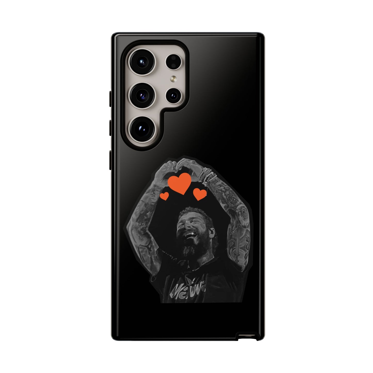 Tough Samsung Case (S20–S25) – Post Malone Heartfelt Wishes