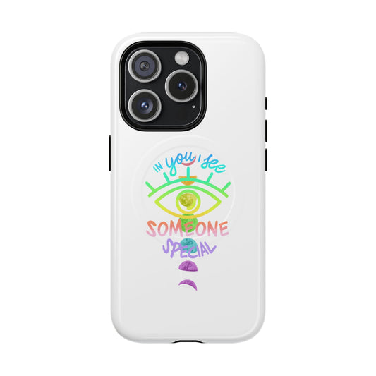 Rainbow Lunar Phases Tough Magnetic Case