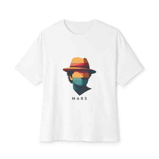Funk Shadow Portrait Unisex Oversized Boxy Tee