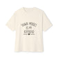 Muted Bloom Unisex Oversized Boxy Tee