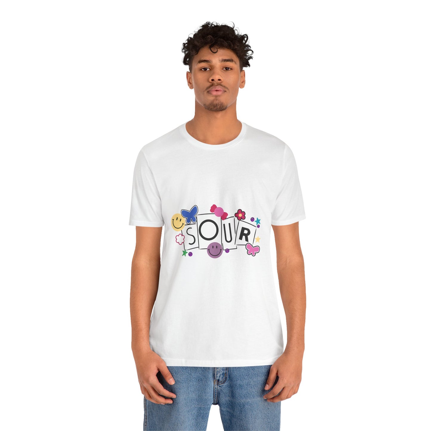 Olivia Rodrigo Unisex Jersey Short Sleeve Tee - Sour