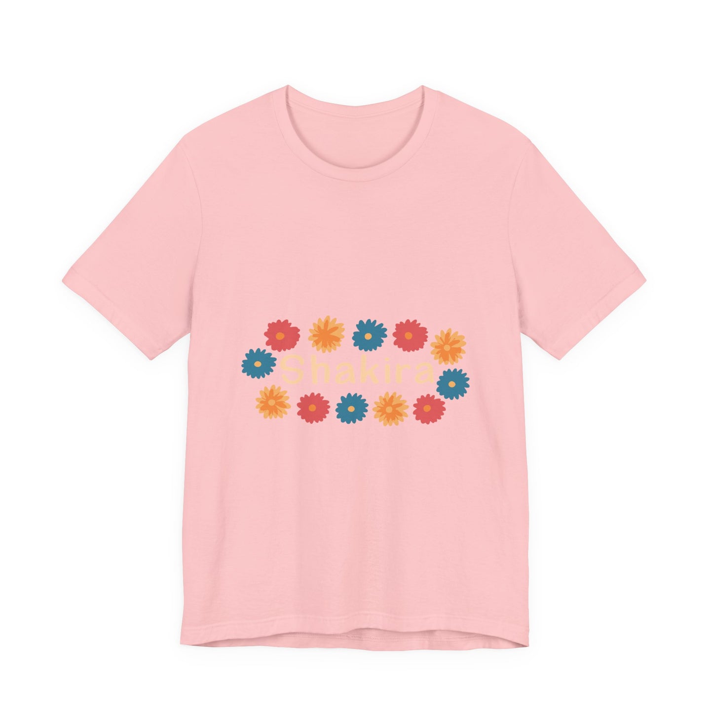 Retro Floral Groove Unisex jersey short sleeve tee