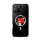 Abstract Guitar Sketch Magnetic Clear Impact Case