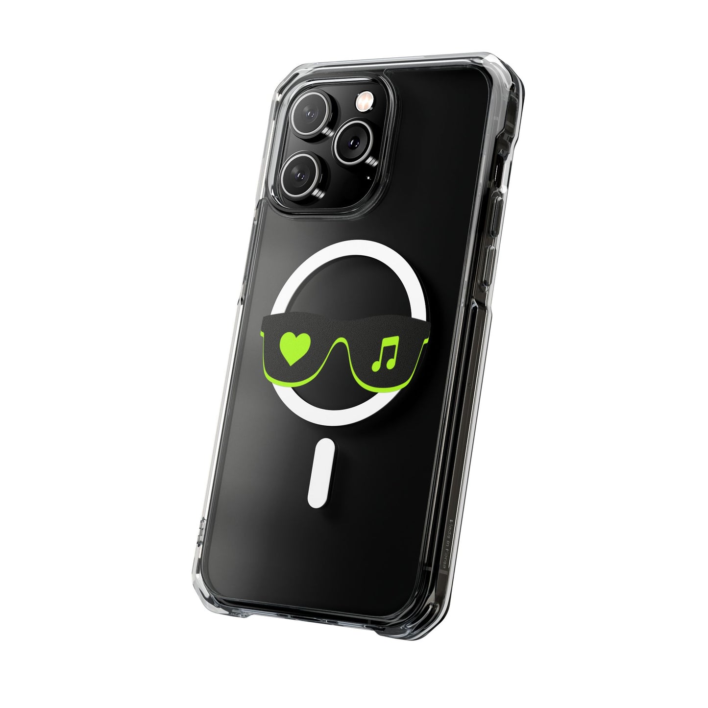 Neon Love Notes Magnetic clear Impact case