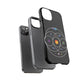 Premium Tough Case for iPhone 12 to 16 Pro Max Showcasing Coldplay’s Illustration Concept