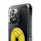 Minimalist Black Disc Outline Magnetic Impact Case