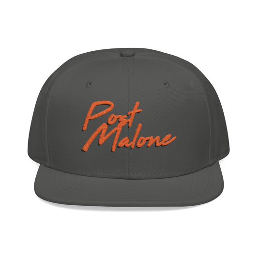 Snapback (Embroidery) – Post Melone Name Design