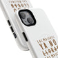 Hustle Over Tears Tough Magnetic case