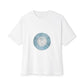 Midnight Vinyl Vibes Unisex Oversized Boxy Tee