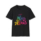 Unisex Softstyle T-Shirt Inspired by Coldplay’s Iconic A Head Full of Dreams