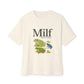 Unisex Oversized Tee – Snazzy Funny Milf Edition