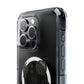 Ocean Wave with Heart Outline Magnetic Clear Impact Case