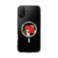 Abstract Guitar Sketch Magnetic Clear Impact Case
