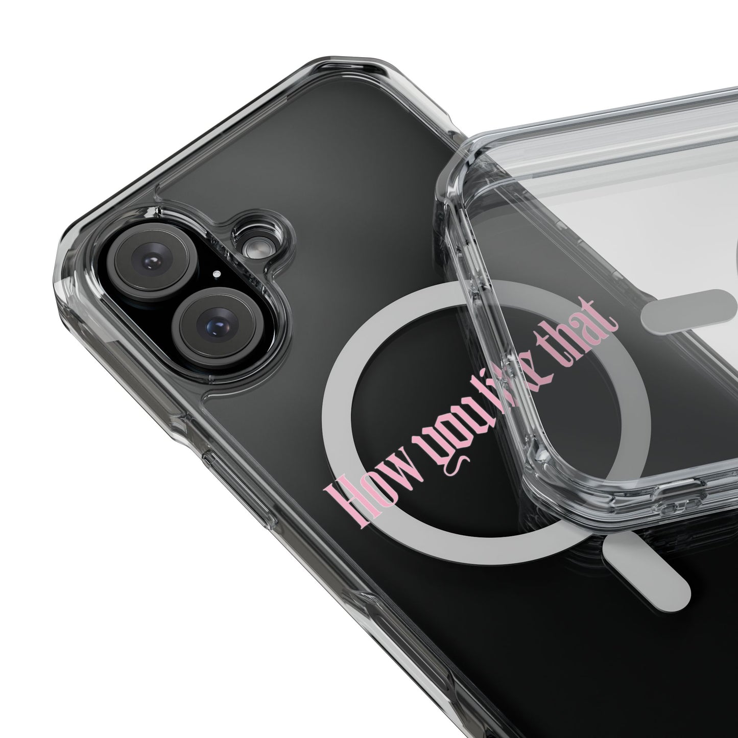 How You Like That Text - Magnetic Clear Impact Case