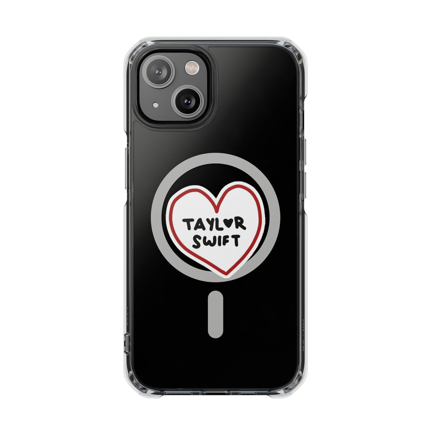 Heartbeats & Midnights Magnetic clear Impact Case