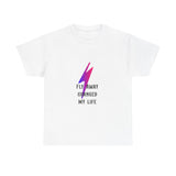 Power Surge Bolt Unisex Heavy cotton tee