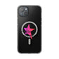 Flame Script Statement Magnetic Clear Impact case