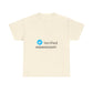 Verified Soul Unisex Cotton Tee