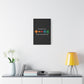 Matte Stretched Canvas, 1.25" Depth – Ed Sheeran Black Edition