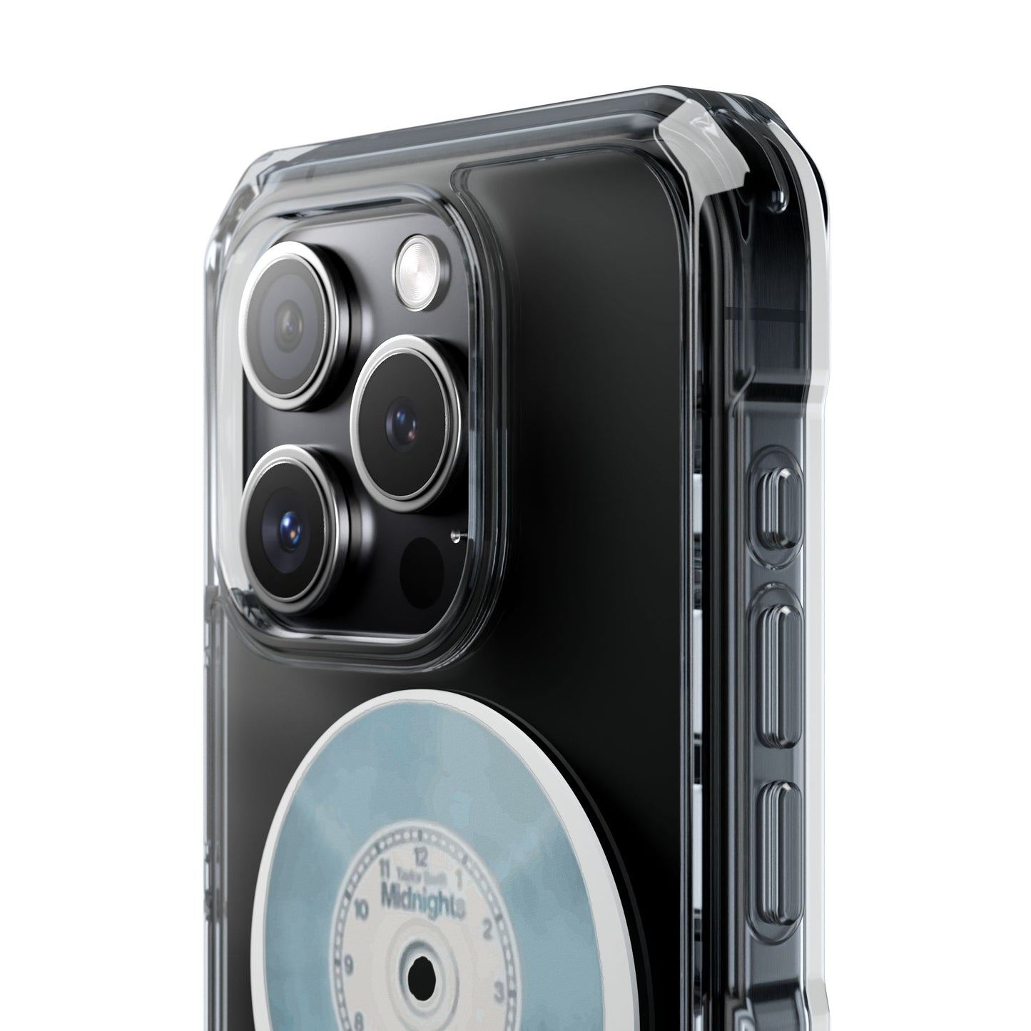 Midnight Vinyl Vibes Magnetic clear Impact Case