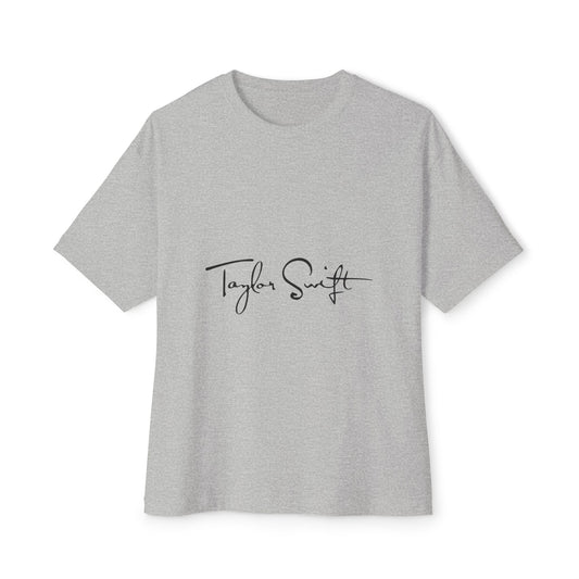Pop Muse Silhouette Unisex Oversized Boxy Tee