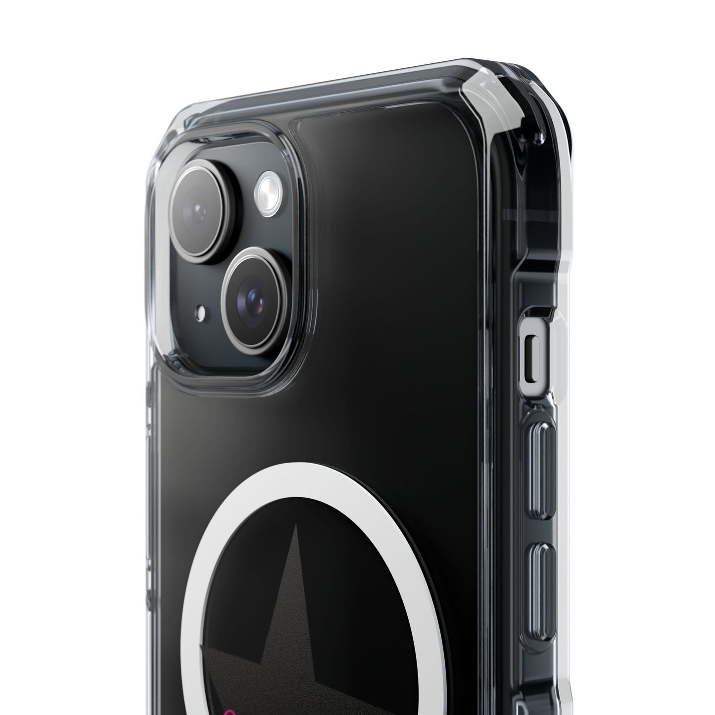 Retro Groove Script Magnetic clear Impact case