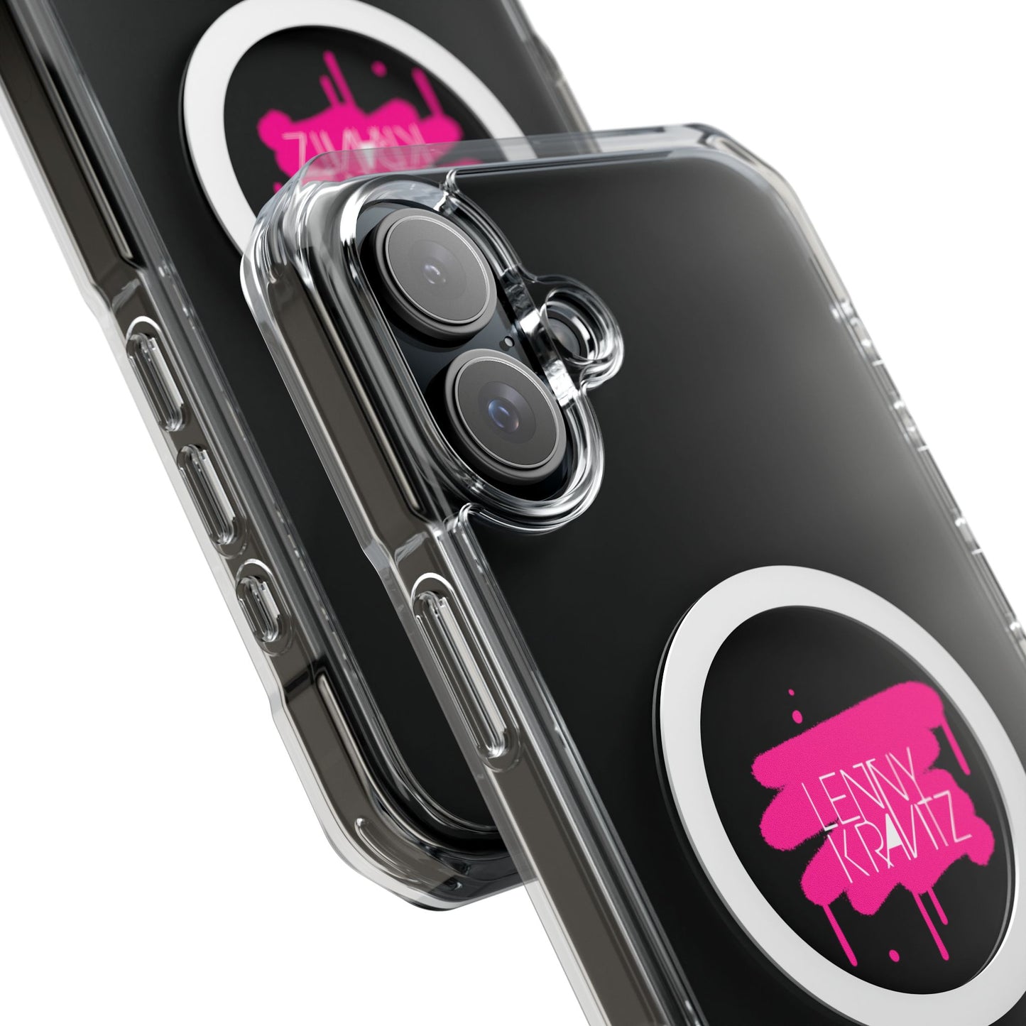 Electric Graffiti Drip Magnetic clear Impact case
