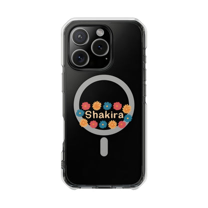 Retro Floral Groove Clear Impact case