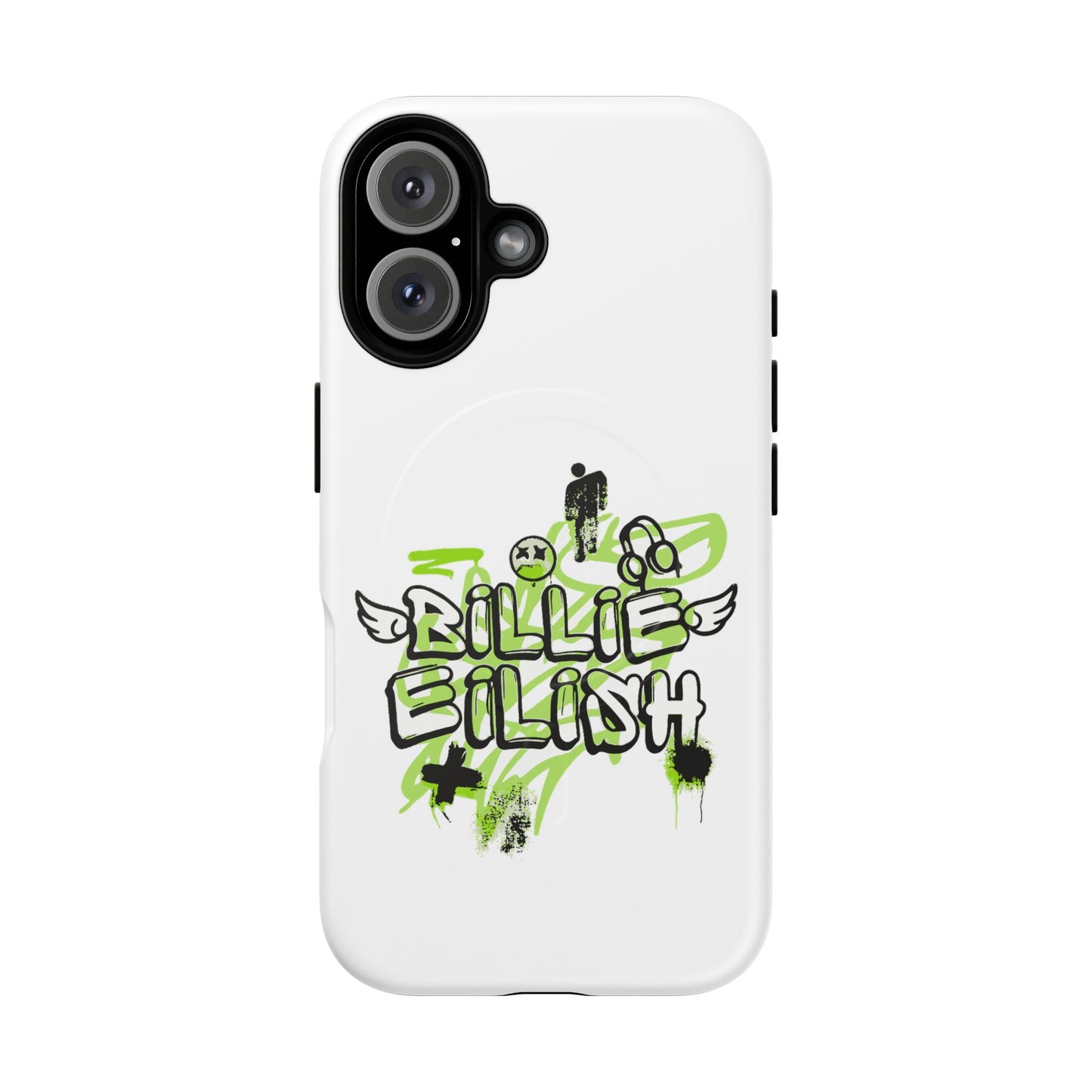 Grunge Angel Graffiti Tough Magnetic Case