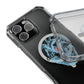 Electro Heart Illustration Magnetic Clear Impact case