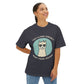 Oversized boxy Tee – Snazzy Drama Edition