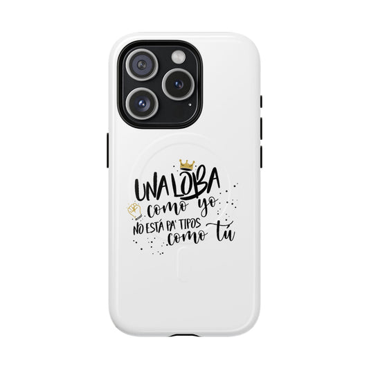 Golden Wolf Energy Tough Magnetic case