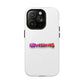 Wavy Groovy Typography Tough Magnetic Case