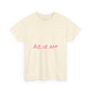 Handwritten Heart Doodle Unisex Heavy Cotton Tee