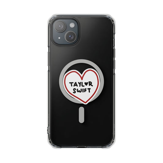 Heartbeats & Midnights Magnetic clear Impact Case