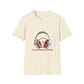 Smiley Beats Graphic Unisex Softstyle Tee
