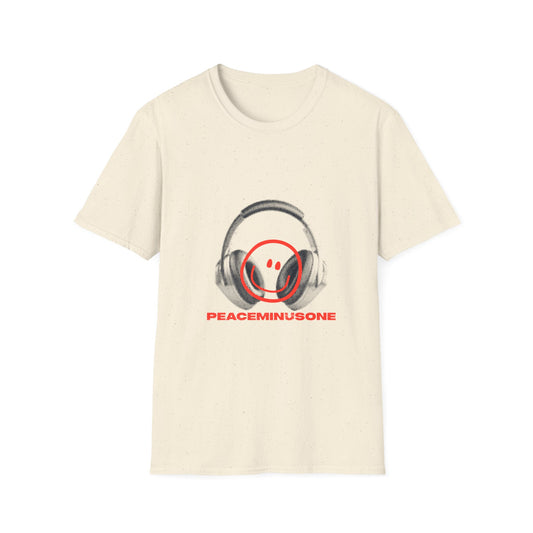 Smiley Beats Graphic Unisex Softstyle Tee