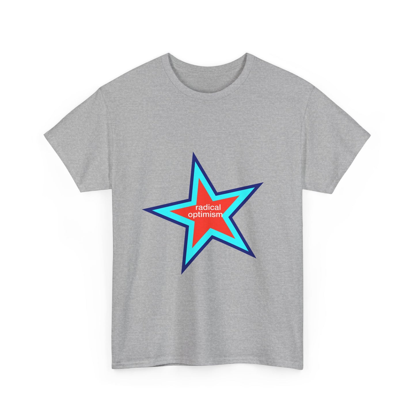 Power of Positivity Star Unisex Heavy Cotton Tee