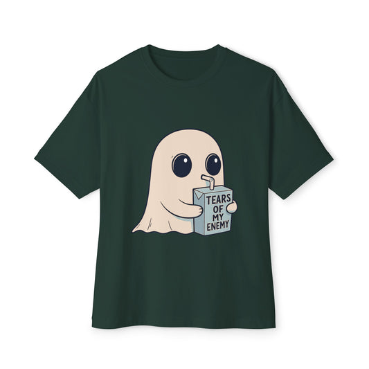 Oversized boxy Tee – Snazzy Tears Edition
