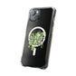 Grunge Angel Graffiti Magnetic Clear Impact Case