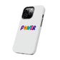Retro Flower Power Color Pop Tough Magnetic Case