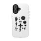 Ocean Wave with Heart Outline Tough Magnetic case