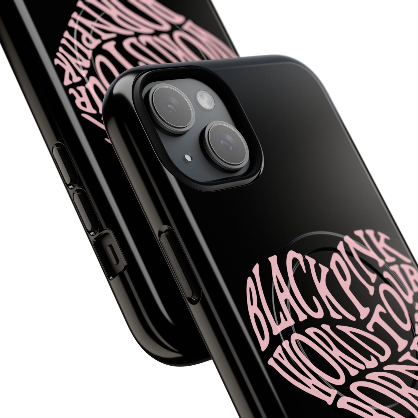 Iphone Born Pink Heart Typography - Tough Magnetic Phone Case
