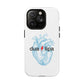 Electro Heart Illustration Tough Magnetic Case