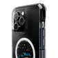 Neon Space Doodles Magnetic Clear Impact case